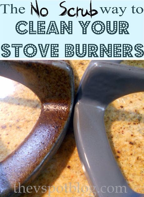 19. Cleaning your stove burners

This is a very easy method that requires no scrubbing! Take a ziplock bag and put 1/4 C of ammonia in it. Then put the stove burner in the ziplock bag. You don't want to soak it you want to seal it with the ammonia. Leave it for 12 hours and wipe the burner clean.