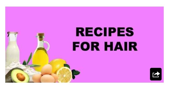 Easy Simple One Or Two Ingredient Treatments For Healthy And Beautiful Hair