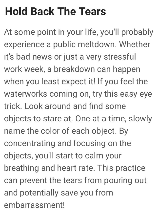 "AWESOME HEALTH TRICKS YOUR CAN TEACH YOUR BODY"
