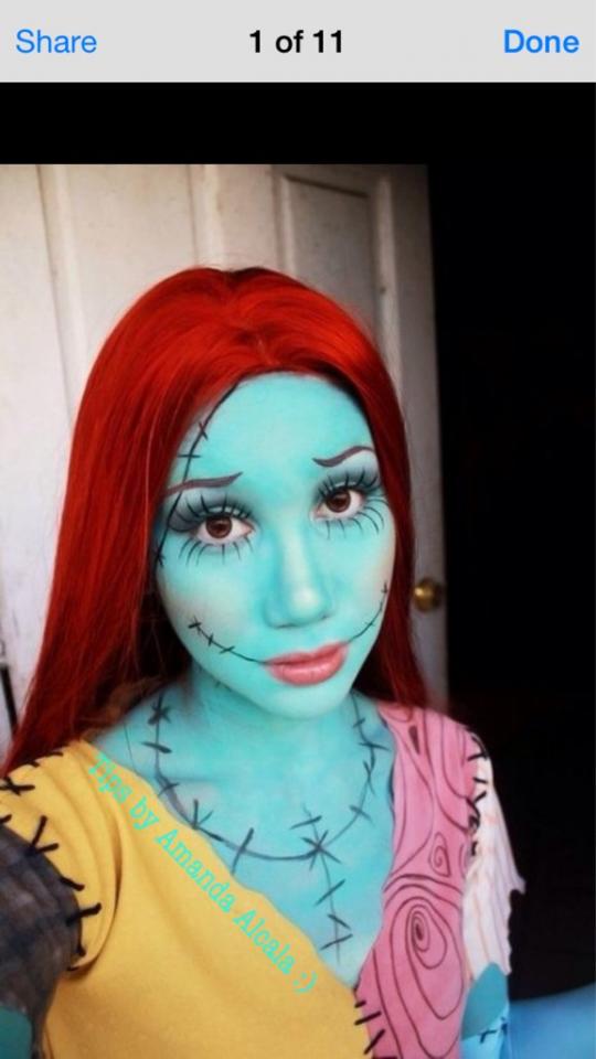 20 Creepy But Cool Halloween Makeup Ideas! #Halloweentip