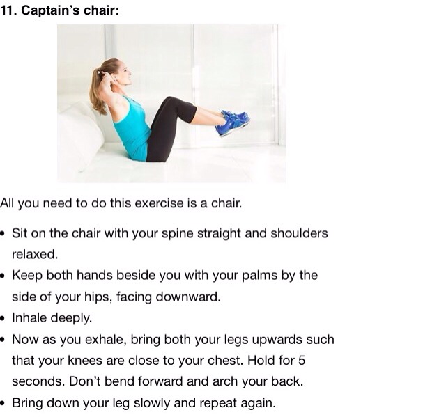 16 Simple Exercises To Reduce Belly Fat