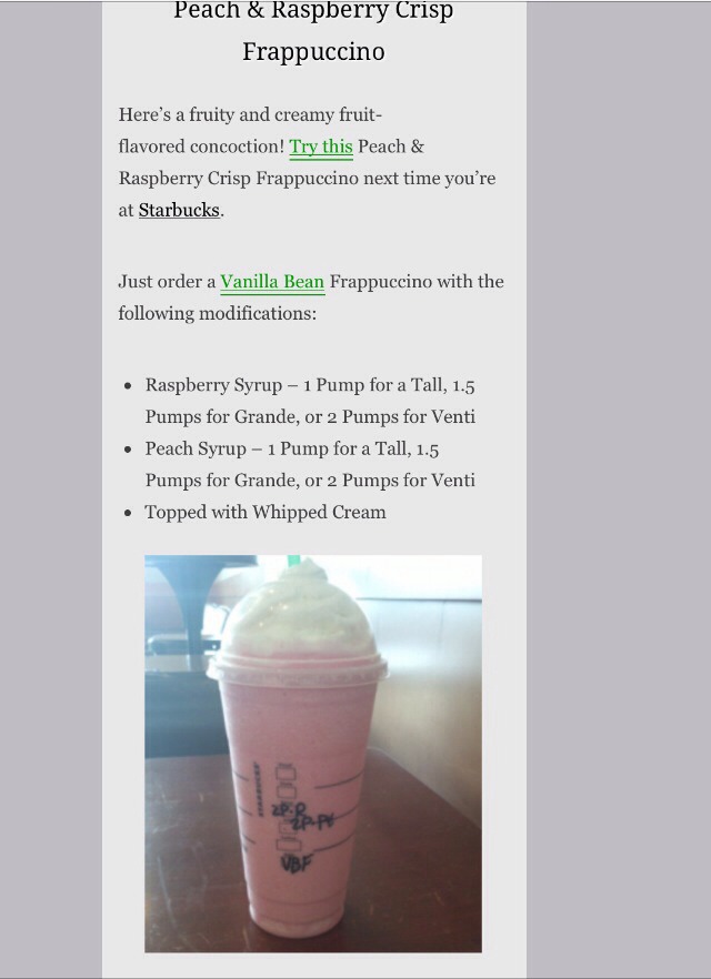 14 Starbucks Secret Menu Drinks
Recipes ...πππ