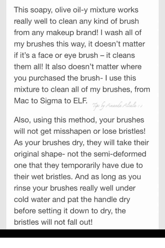 How To Clean Makeup Brushes