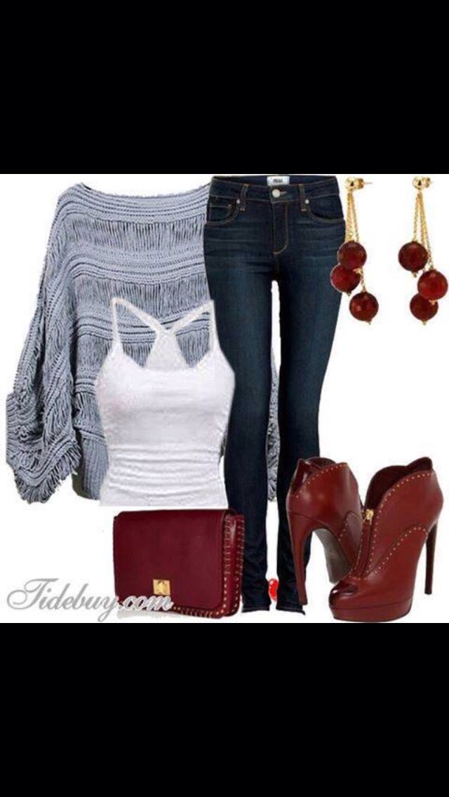 Red Themed Outfit Ideas Winter Warmers ❄️ 