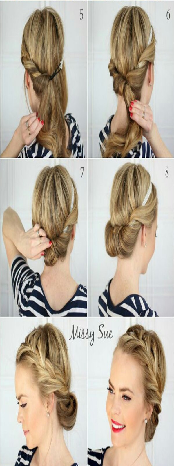 Easy, Quick, Cute Hairstyle 