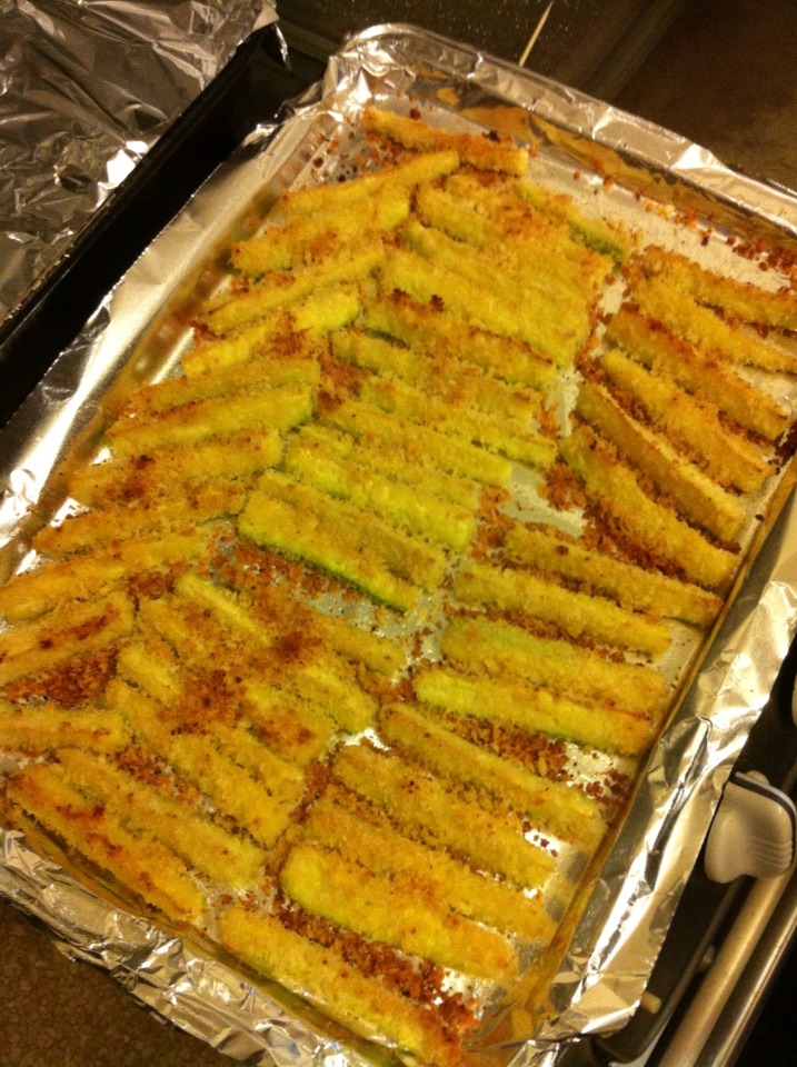 Healthy Baked Zucchini Fries