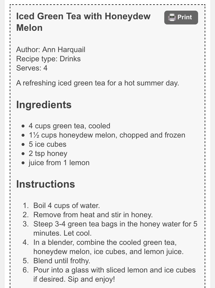 ✨5 Summer Tea Recipes✨
