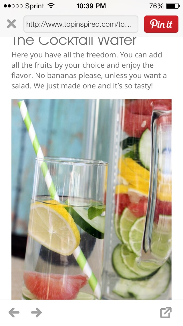 Detox Infused Water