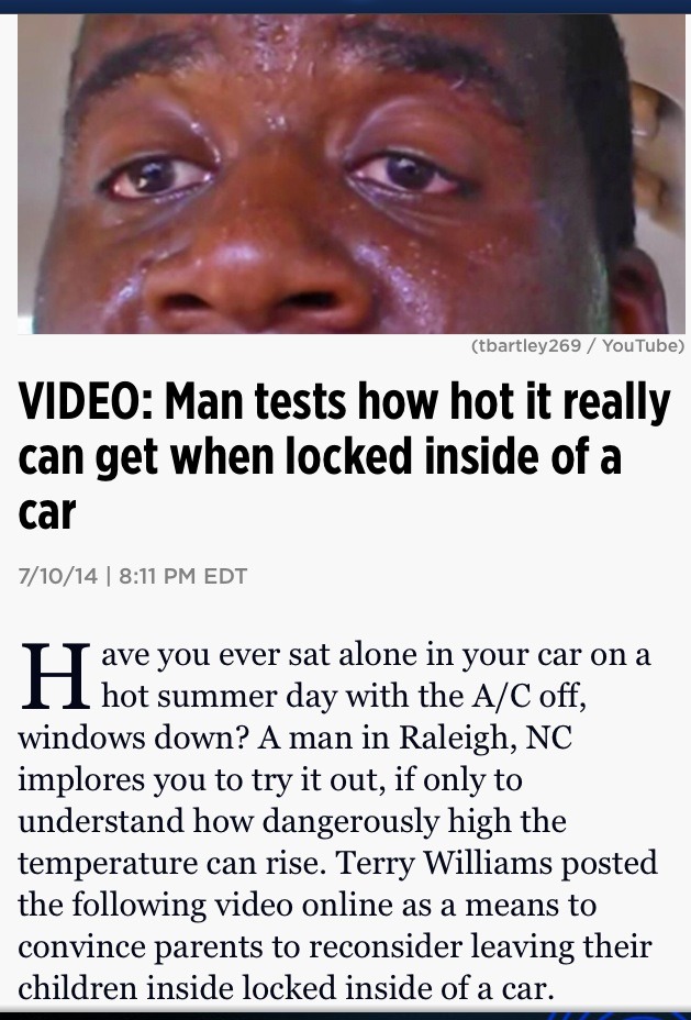 Never Leave You Baby Alone In The Car