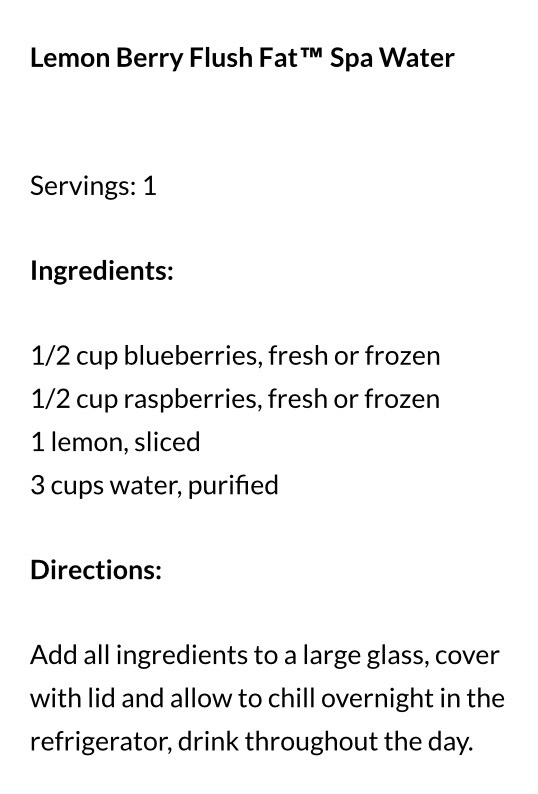 Lemon Berry Detox Water!