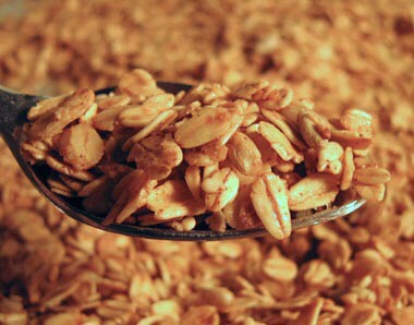 Granola. You can add whatever fruit or nuts in there