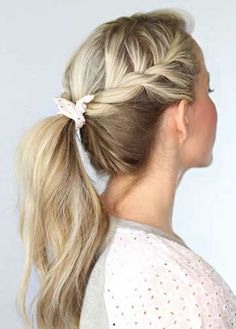 5 Quick Hairstyles For School