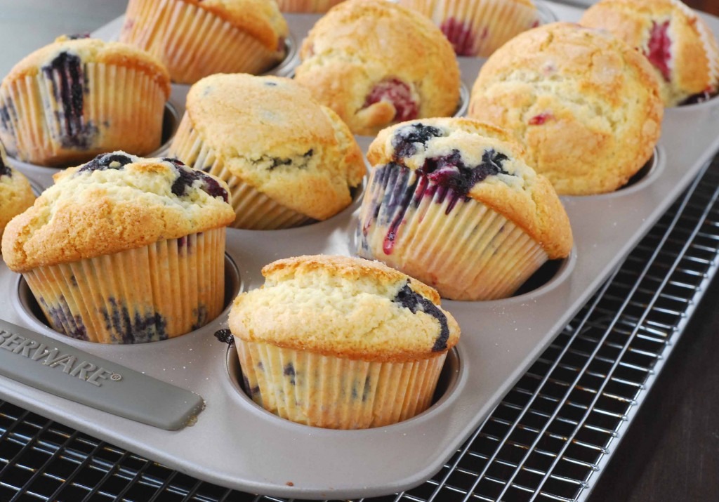 Blueberry muffins