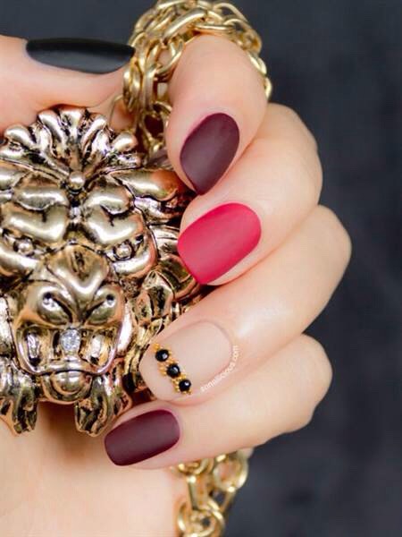 Gorgeous Matte Nails For Fall