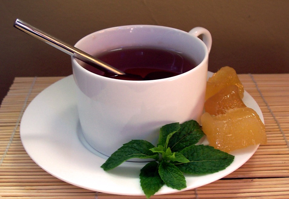 Ginger tea: ginger blocks the hormones that cause headaches, and helps prevent pain. 