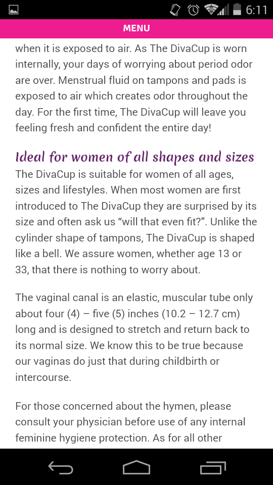 Diva Cup!?