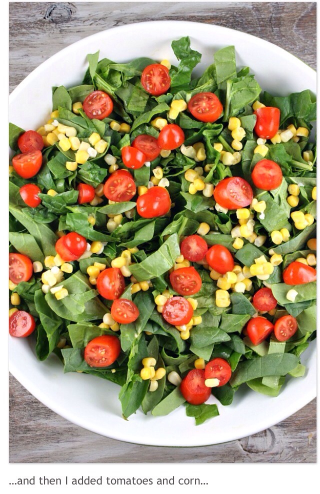 " Delicious Spinach Salad With Chicken, Avocado & Goat Cheese"👍