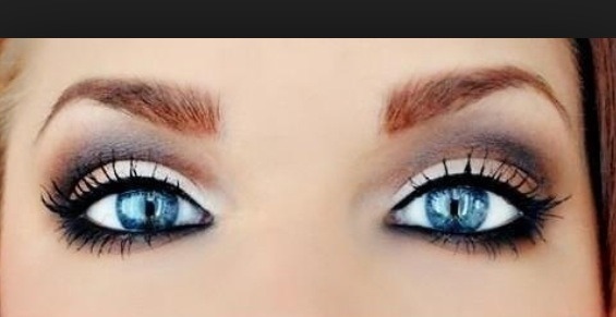 Blue eyes- stay far away from blue eyeshadow. If you want eyes that pop, go for earth-toned and gold shades. If you want to have a little fun outside of neutrals, try rose- colored hues. The coolness will bring out your baby blues nicely!