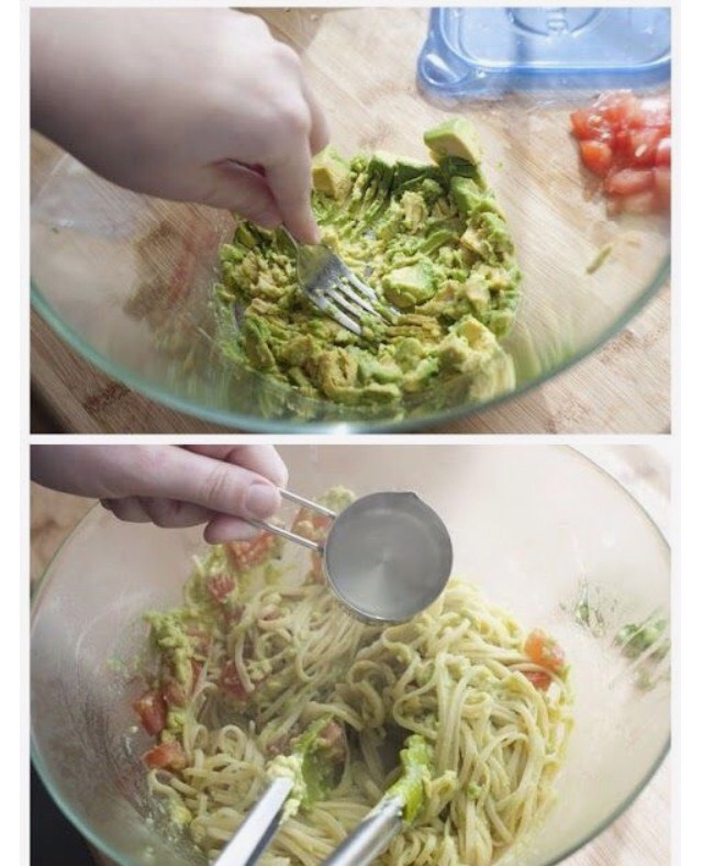 Fresh And Easy Avocado Pasta