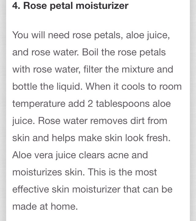 5 Homemade Skin Moisturizer Recipes