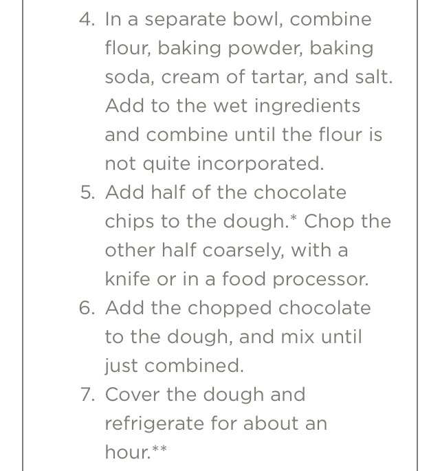 Mint Chocolate Chips Cookies 