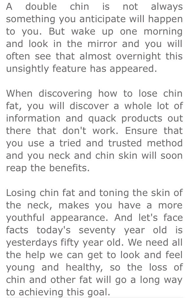 Tips To Lose Chin Fat