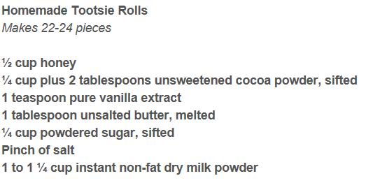 DIY: Homemade Tootsie Roll 