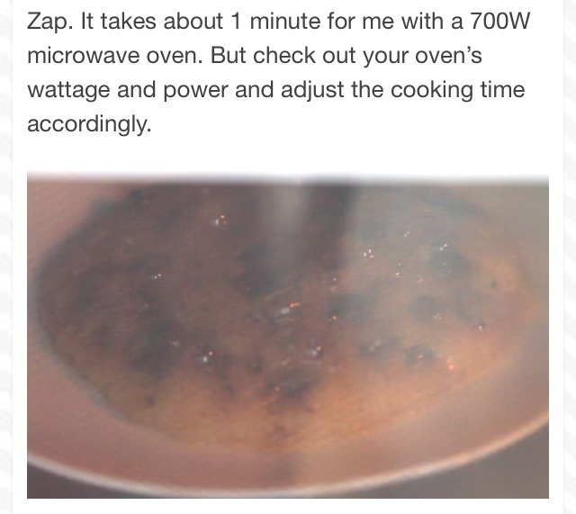 ✨✨ 1 MInute Microwaved Chocolate Chip Cookie ✨✨