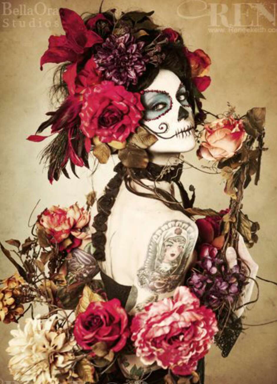  Stunningly Beautiful Sugar Skull Photography!!!