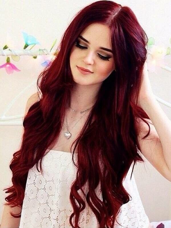 Beautiful Red Hairstyle❤️❤️❤️