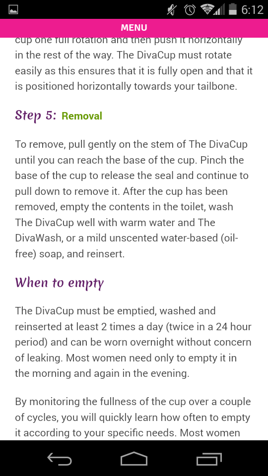Diva Cup!?