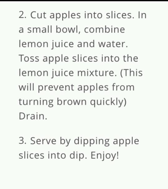 Caramel Apple Dip
