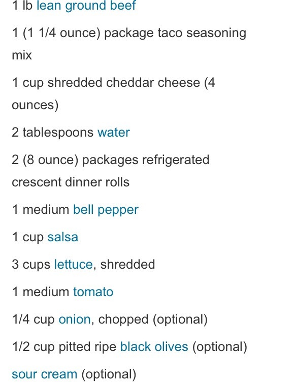 😋Taco Ring Recipe! Looks AMAZING!😋
