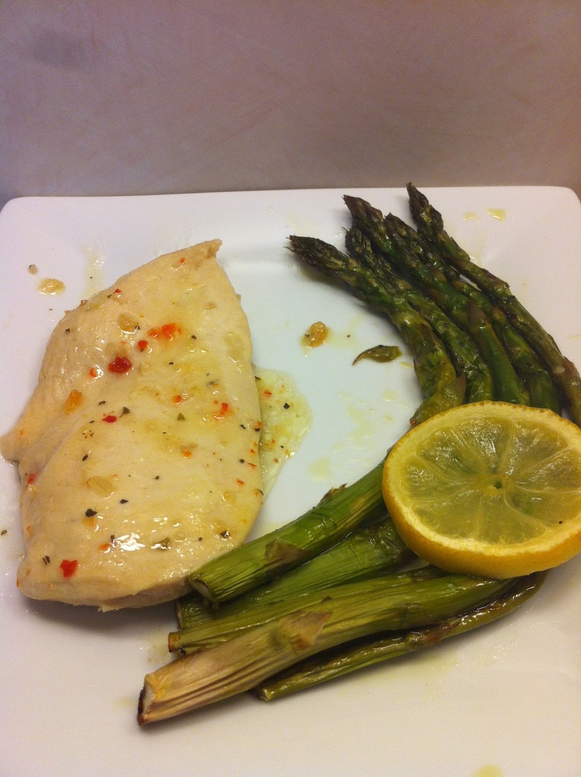 for dinner eat chicken and asparagus or broccoli.  instead of using salt use ms.s dash seasonings its a lot healthier