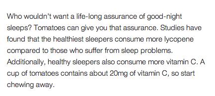 Health Benefits Of Tomatoes