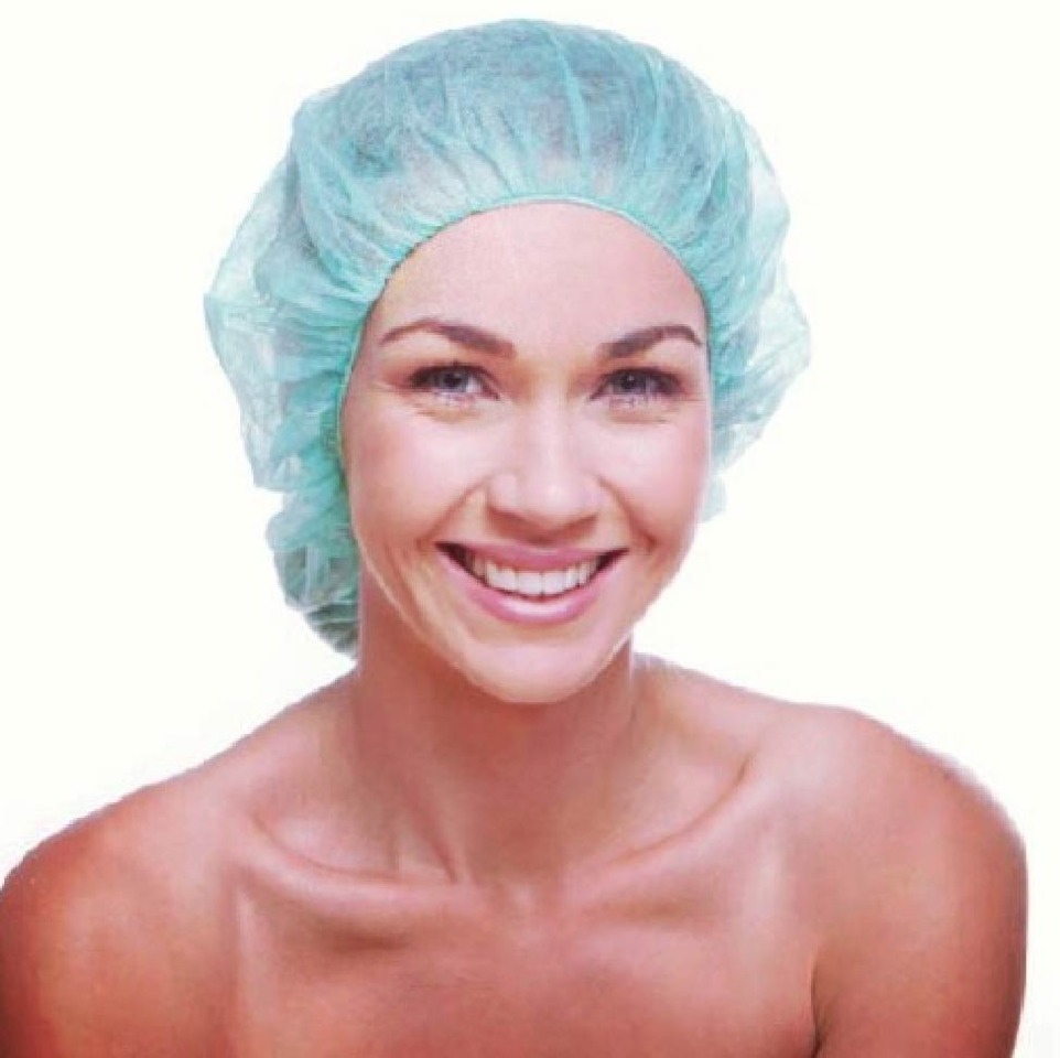 Let it sit. Put a shower cap over your treated hair. Use a dryer on a low heat setting or leave it in over night. Use a towel over your pillow if you plan to do so. 