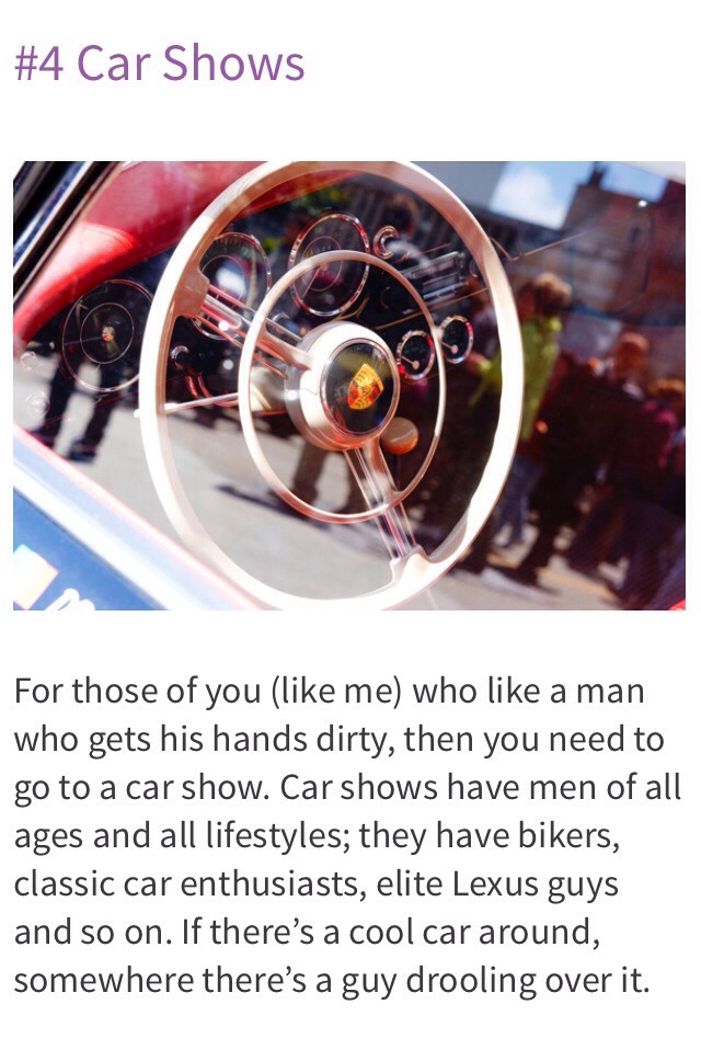 ✨👤10 Secret Spots To Meet Single Guys👤✨