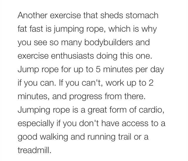 " 13 Exercise For Losing Stomach Fat Fast....