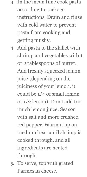 Shrimp, Tomato And Spinach Pasta In Garlic Butter Sauce! 