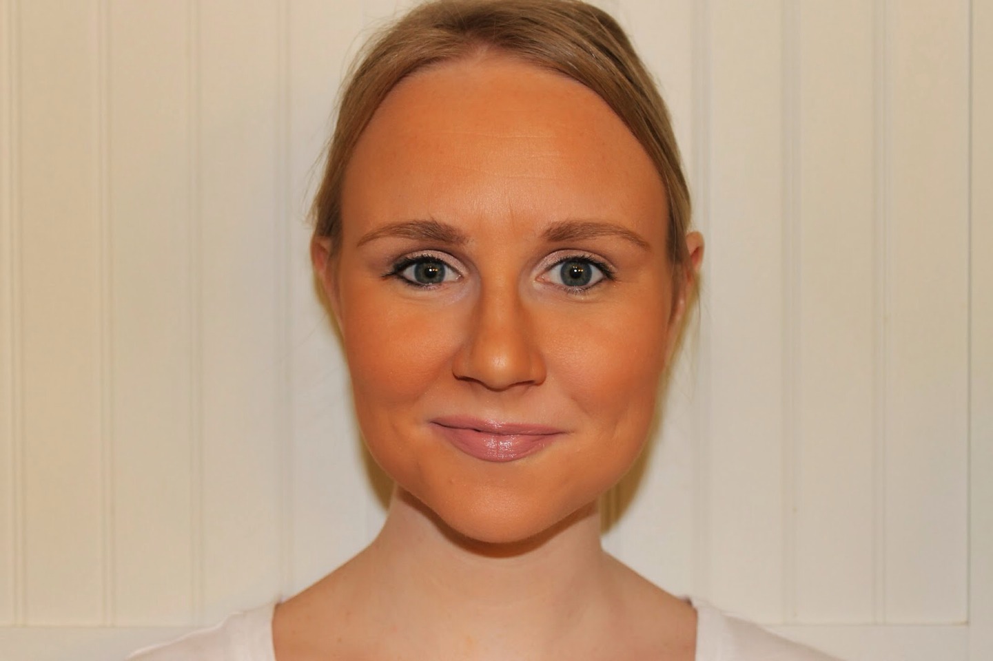 Be careful with bronzer. That is all.