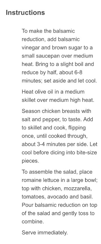 Caprese Avocado Salad!