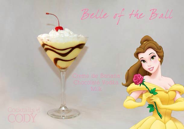 Disney Character Inspired Drinks