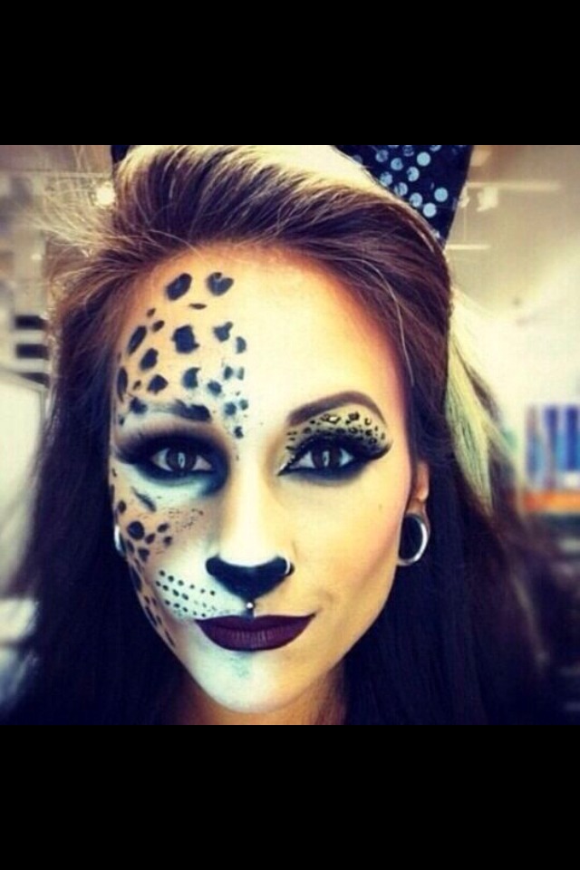 Cute, Cool And Stunning Halloween Makeup Ideas 