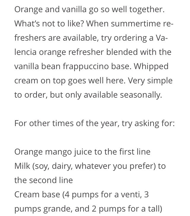 💟❕35 Secret Starbucks Drink You Didn't Know You Could Order❕💟