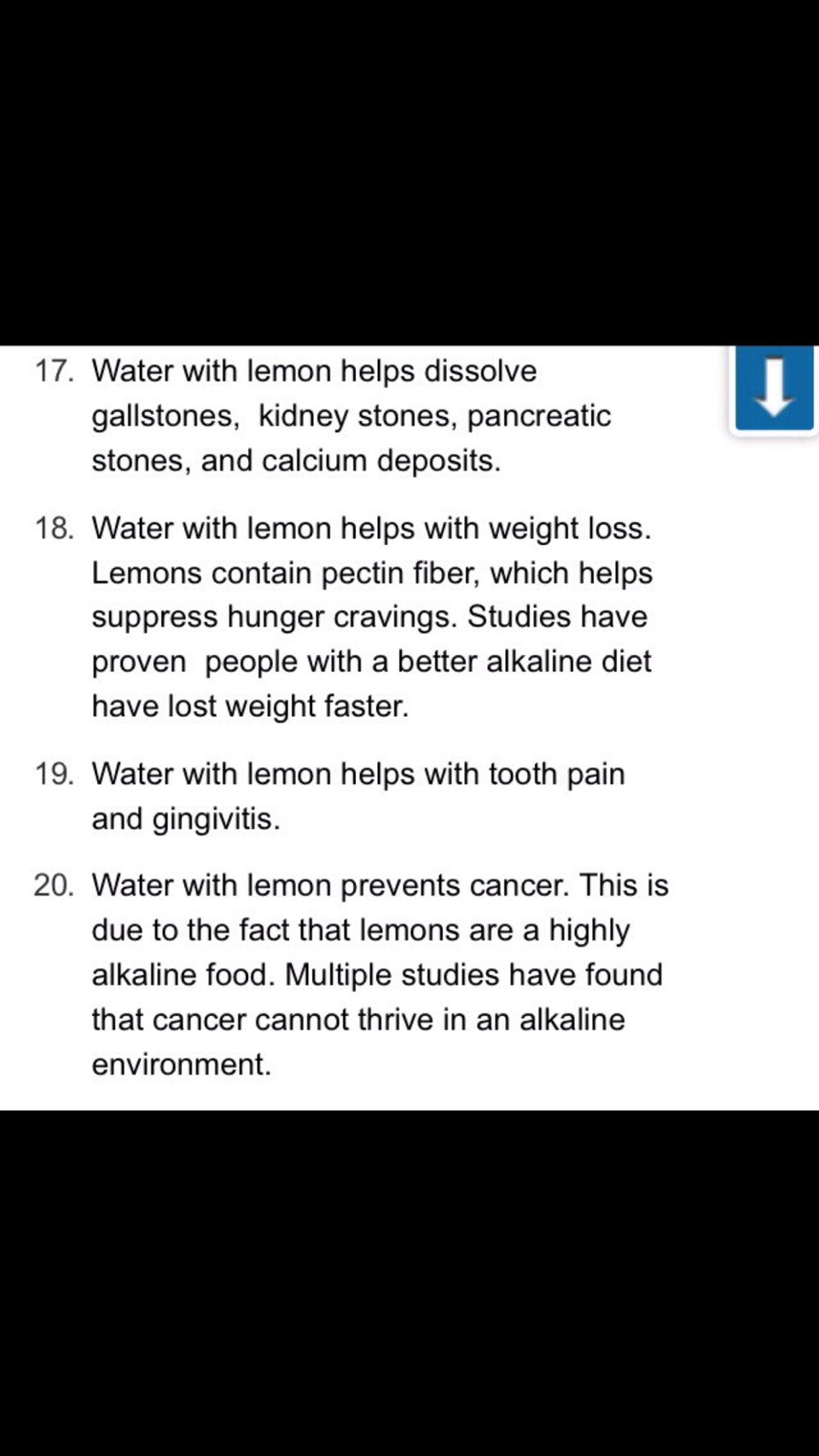 20 Reasons To Drink Lemon Water🍋