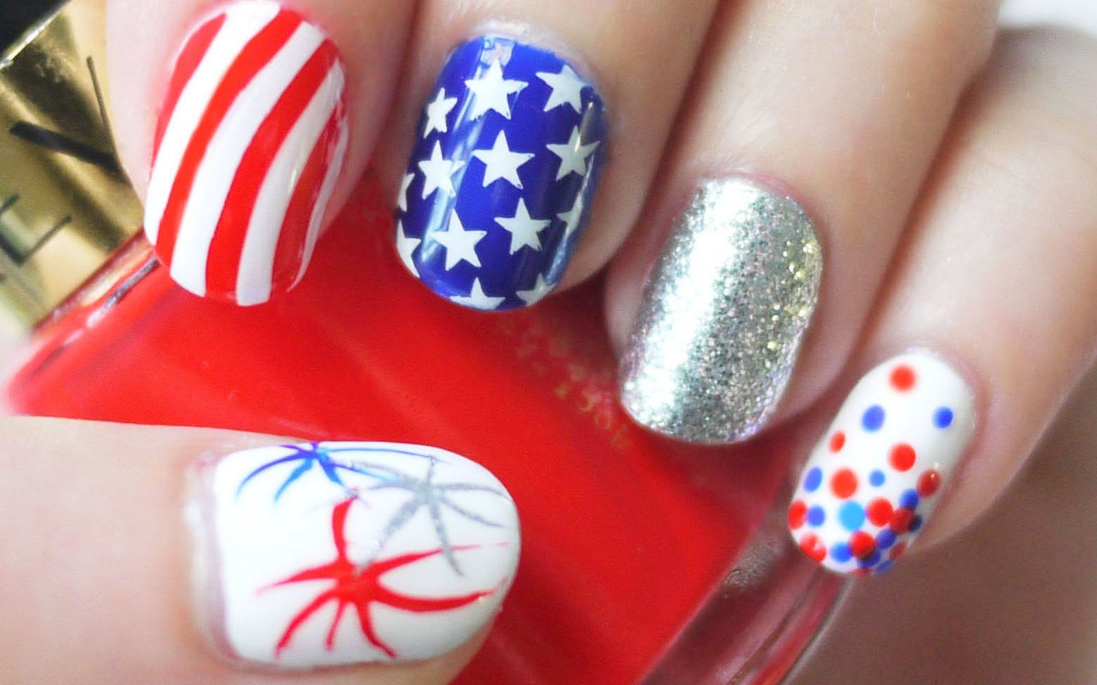 4th of July outfits, nails and hair ideas :) 