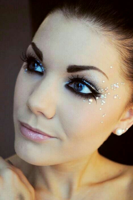 adorable winter makeup 