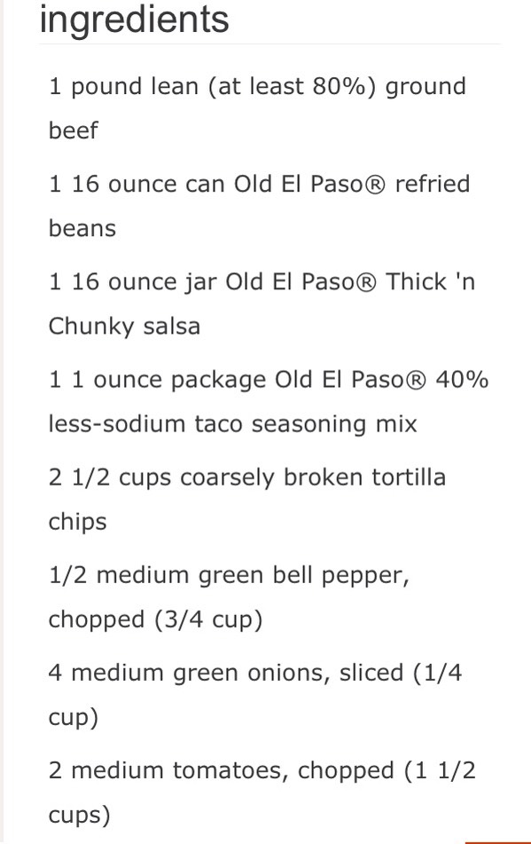 π Beef And Bean Taco Casserole π