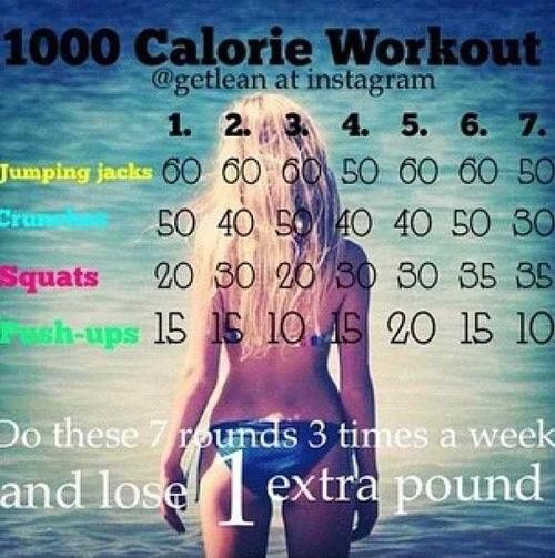 Workout To Burn 1000 Calories