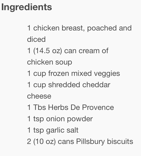 Chicken Pot Pie Cupcakes!! 